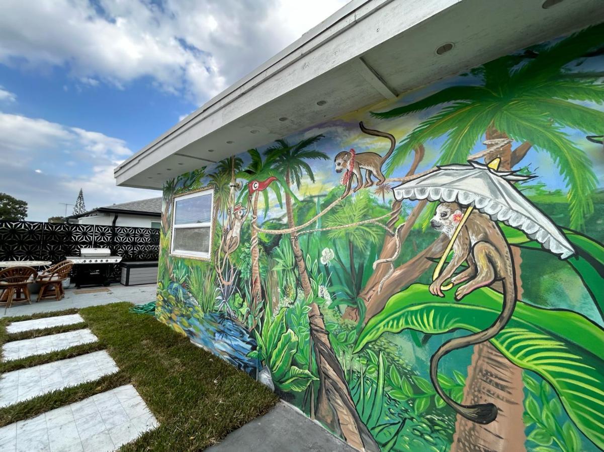 Jungle Cottage With Luxury Pool, Hot Tub And More! Lake Worth Beach Bagian luar foto
